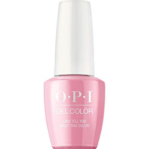 Opi Gel Color SemiPermanent Nail Polish Lima Tell You About This Color 15ml donna