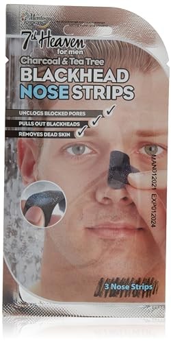 7th Heaven FOR MEN BLACK HEAD nose strips 3 u unisex 3u