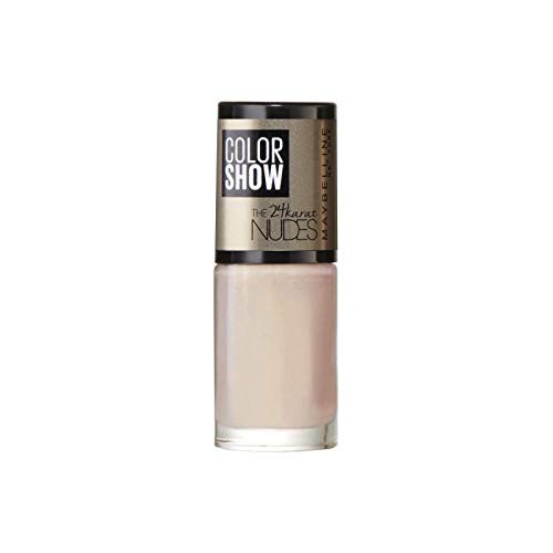 Maybelline Color Show The 24 Karat Nudes Nail Polish Nr 475 Diamond Silk 7ml donna