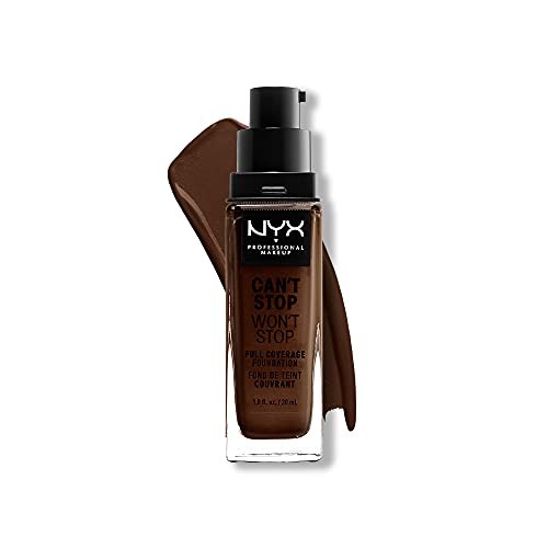 Nyx Professional Make Up CANT STOP WONT STOP full coverage foundation ndeep ebony 30ml unisex 30ml