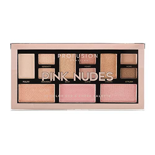 Profusion Mini Artistry Eyeshadow Palette Pink Nudes 15 g donna