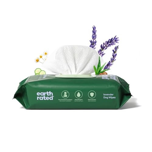 Earth Rated PET WIPES bio lavender 100 unit unisex