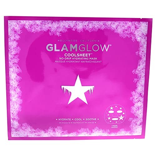 GlamGlow NoDrip Hydrating Sheet Mask For Face g donna