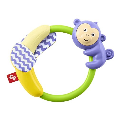 Fisher Price Fisher Price Monkey Rattle Toy 3 months
