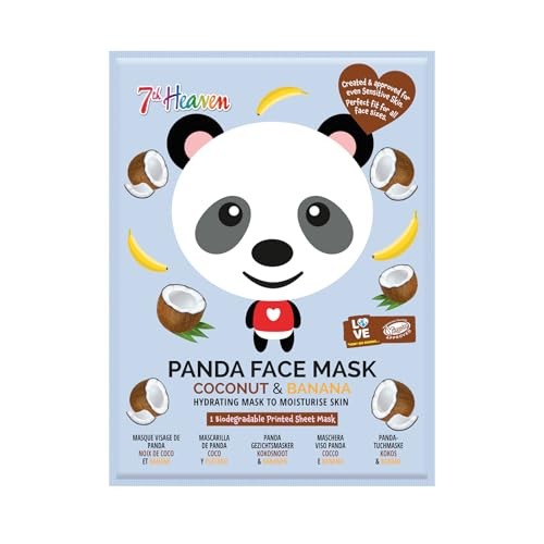 7th Heaven ANIMAL PANDA face mask 1 u unisex 1u