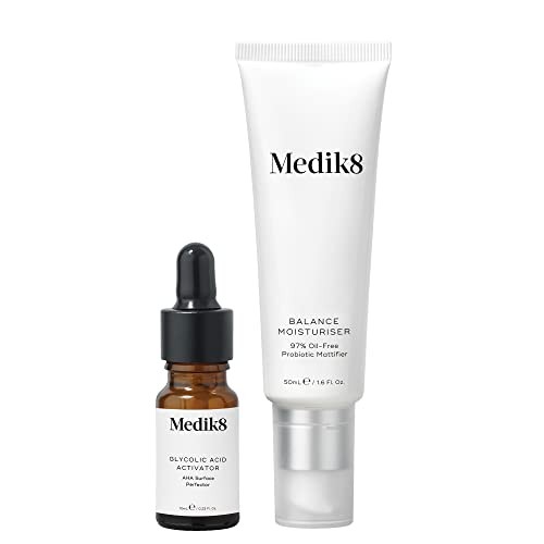 Medik8 Balance Moisturizer 50ml e attivatore di acido glicolico 50ML