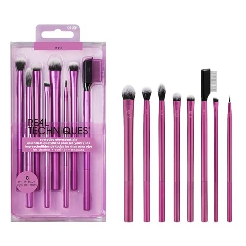 Real Techniques EVERYDAY EYE ESSENTIALS set 8 unit donna