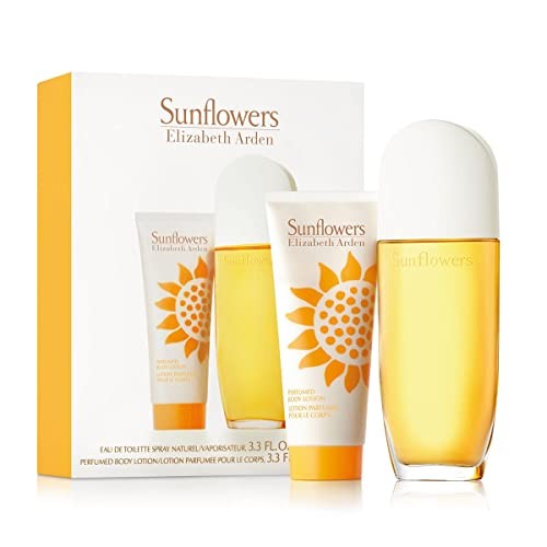 Sunflowers Set Elizabeth Arden Sunflowers Perfumed Day Night Body Lotion 100ml Sunflowers Eau De Toilette 100ml donna