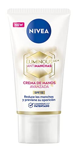 Nivea LUMINOUS 630 ANTIMANCHAS crema manos spf15 50ml unisex 50ml