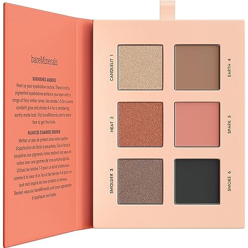 Bare Minerals MINERALIST eyeshadow palette Burnished 78 gr donna