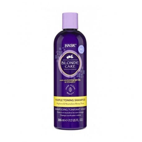 Hask BLONDE CARE purple toning shampoo 355ml donna 355ml
