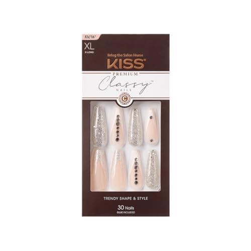 Kiss My Face Classy Nails Premium Sophisticated 30 ks Nalepovac nehty donna