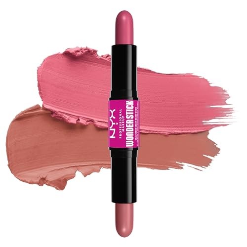 Nyx Professional Make Up WONDER STICK BLUSH 01light peach and baby pink 4 gr donna
