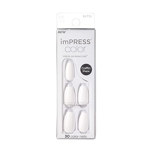 Kiss My Face imPRESS Color MC Frosting Nails Samolepc nehty 30 ks donna