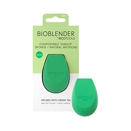 EcoTools Bioblender Spugnetta per il trucco al t verde Spugna per il trucco donna 10ks