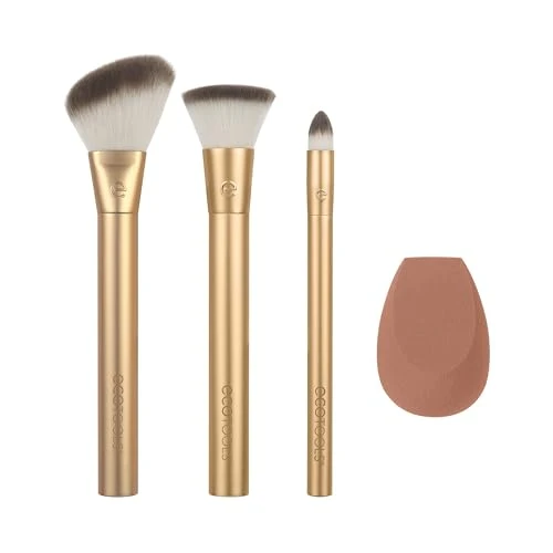 EcoTools Miscela viso metalli preziosi set scultura Set pennelli donna 10ks
