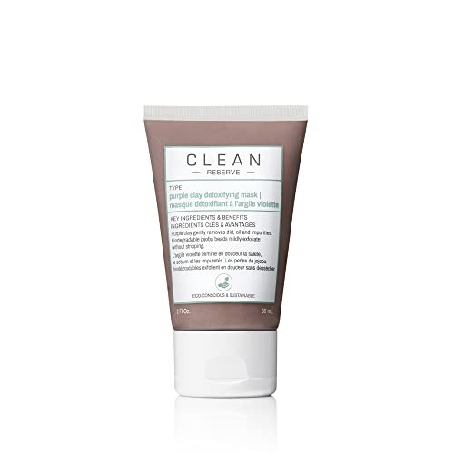 Clean Reserve Purple Clay Detoxifying Clay Mask 59ml unisex