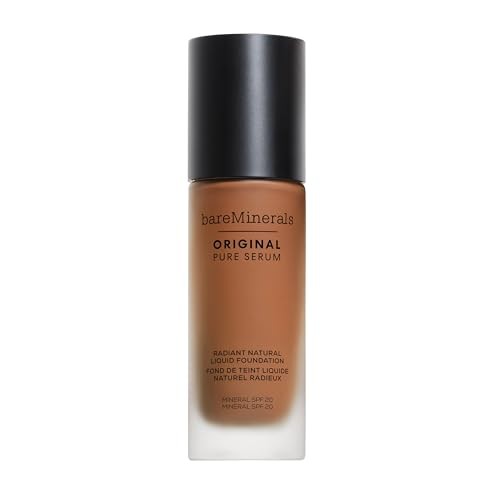 Bare Minerals ORIGINAL PURE SERUM liquid foundation Deep Warm 5 30ml donna