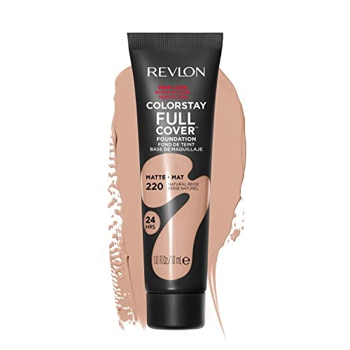 Revlon Mass Market COLORSTAY FULL COVER foundation n220 natural beige 30ml donna 30ml