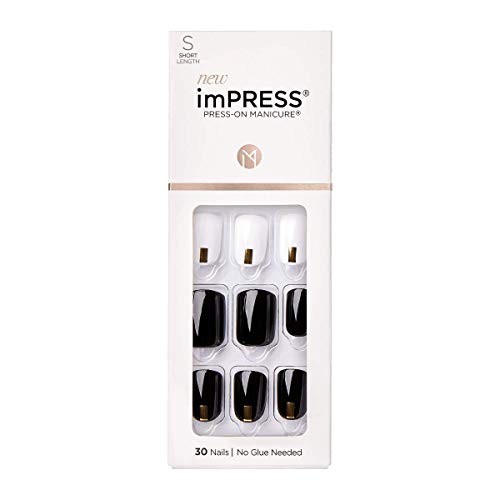 Kiss My Face imPRESS Nails Midnight Drive Chiodi autoadesivi 30 pz Donna
