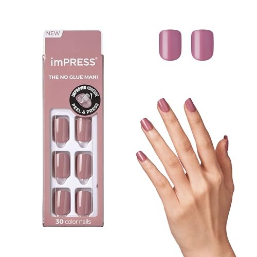 Kiss My Face imPRESS Colour Petal Pink Nails Unghie autoadesive 30 pz Donna