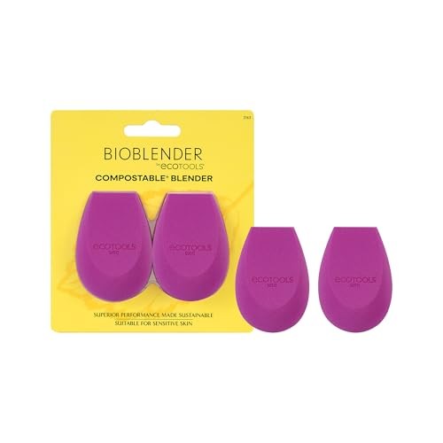 Ecotools BIOBLENDER BIODEGRADABLE MAKEUP SPONGE set 2 pz unisex 2pz