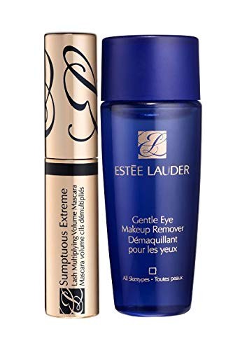 Extreme Lashes Set Estee Lauder Gentle Eye Makeup Remover Lotion 30ml Sumptuous Extreme Waterproof Volumizing Mascara Black 8