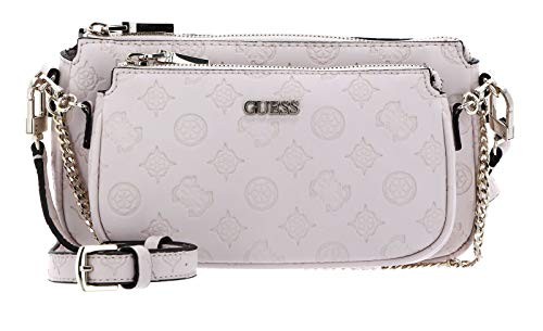 Guess Dayane Double Crossbody Bag Blush 24 x 135 x 45 cm donna