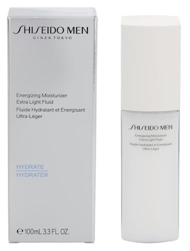 Shiseido MEN energizing moisturizer extra light fluid 100ml uomo 100ml