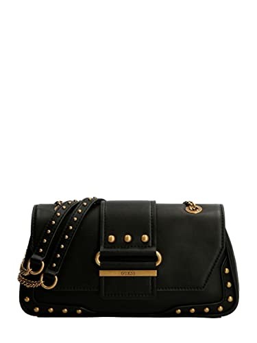 Guess Greta Leather Handbag Black hwvb81 29210 16 x 29 x 53 cm donna