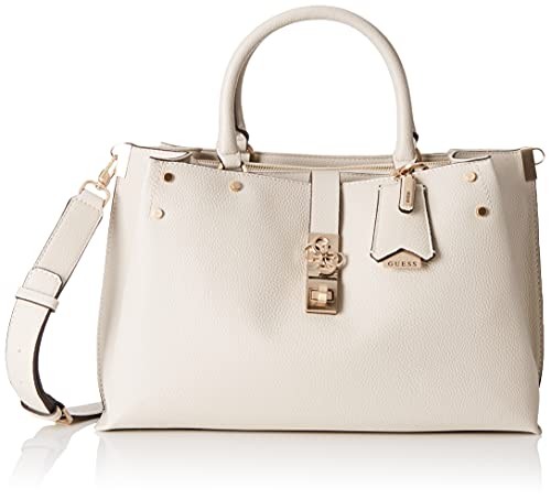 Guess Albury Synthetic Leather Bag White 315 x 22 x 135 cm donna