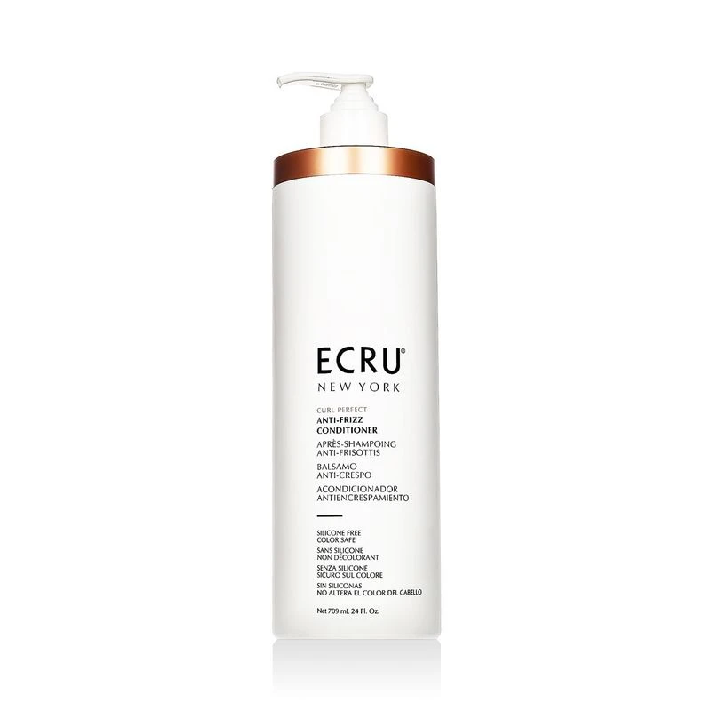 ECRU® Curl Perfect Anti-Frizz Conditioner 709ml Balsamo per lisciare i capelli ribelli e crespi donna