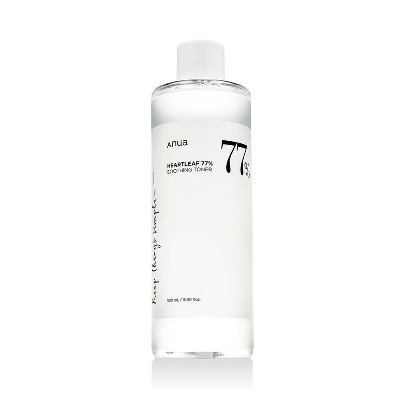 HEARTLEAF 77% SOOTHING TONER 500ml