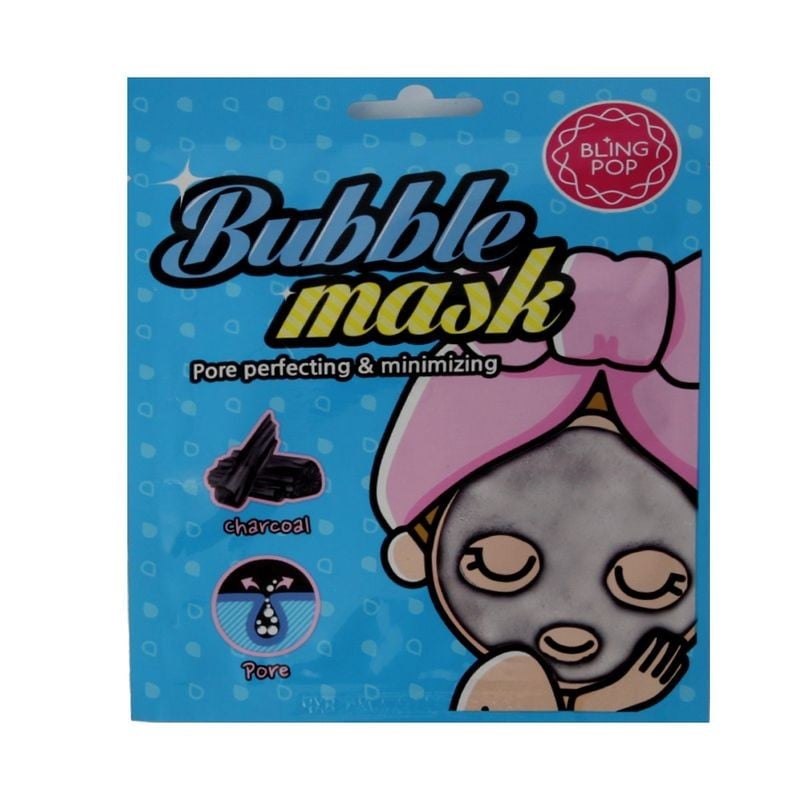 Bling Pop Charcoal Bubble Mask 30ml La maschera donna
