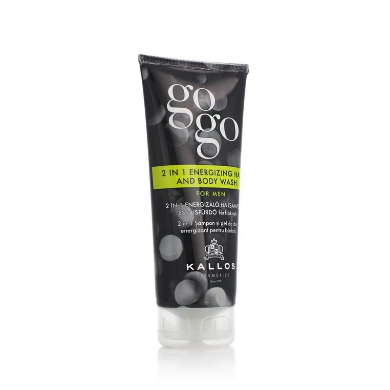 Kallos Gogo 2 in 1 Energizing Hair And Body Wash 200ml