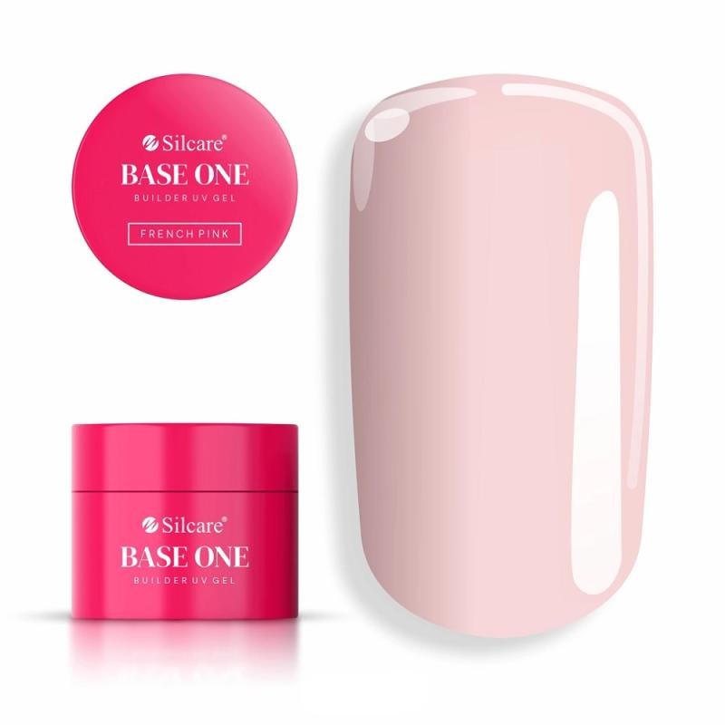 Silcare base one buldier gel gel per unghie french pink 15 g
