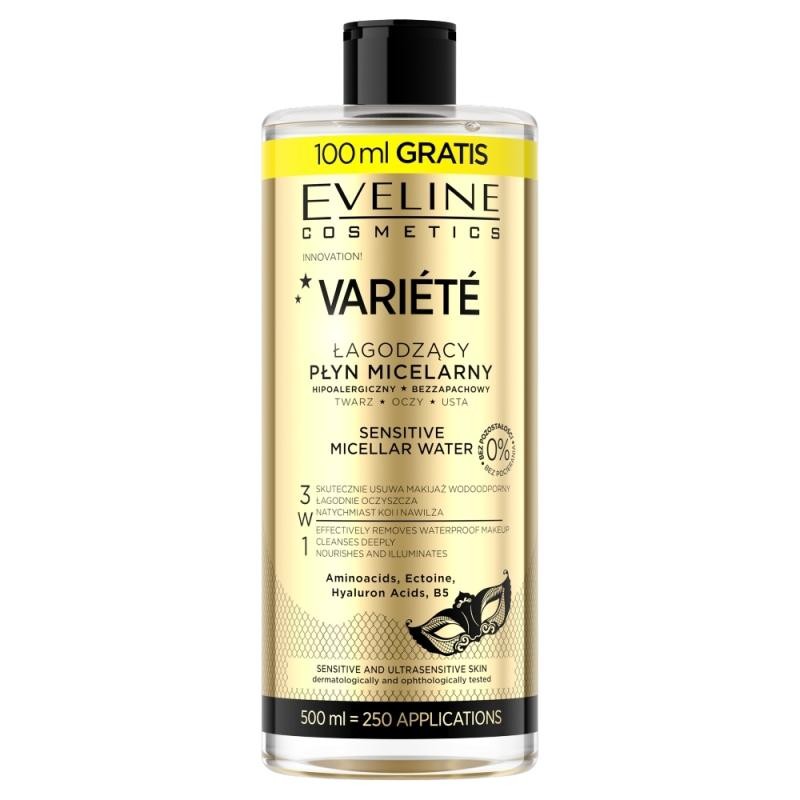 Eveline variete fluido micellare lenitivo 500 ml