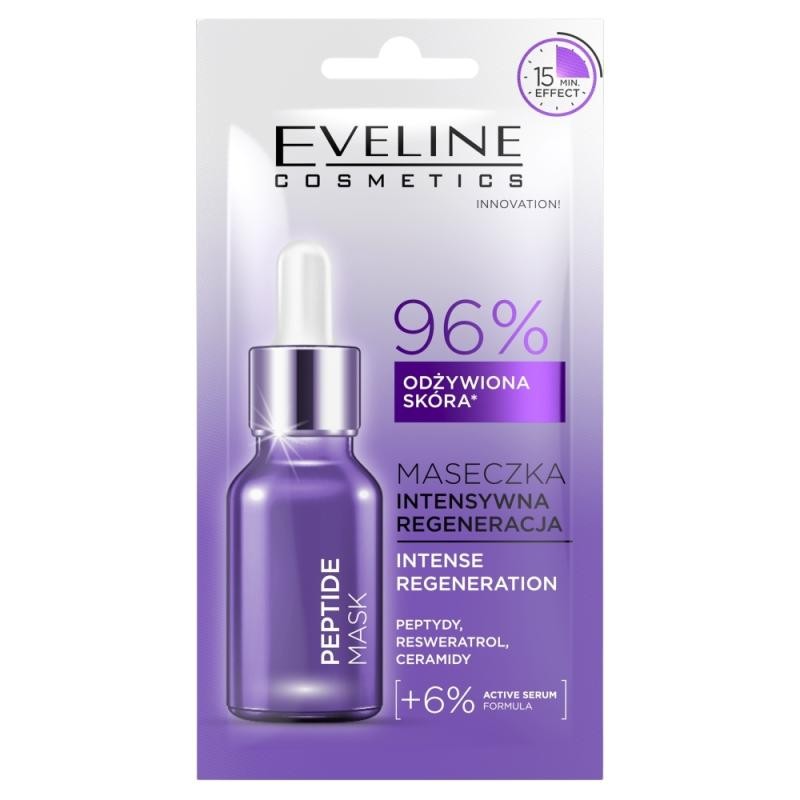 Eveline maschera in tessuto ai peptidi 8 ml