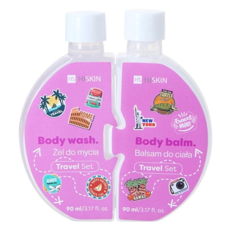 Hiskin set puzzle gel doccia 90 ml + lozione corpo 90 ml