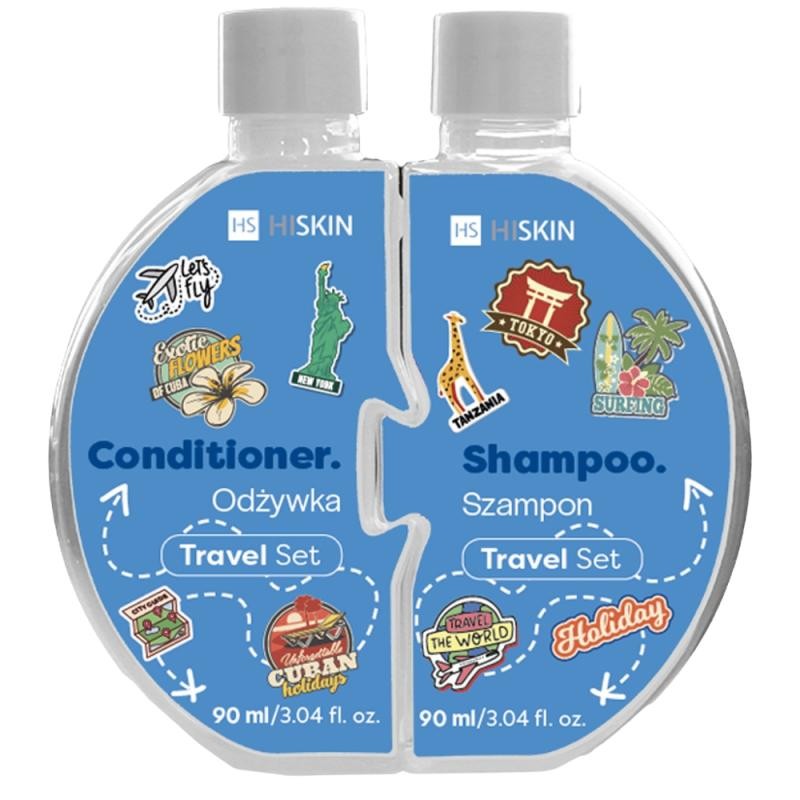 Hiskin set puzzle hair shampoo 90ml + balsamo 90ml
