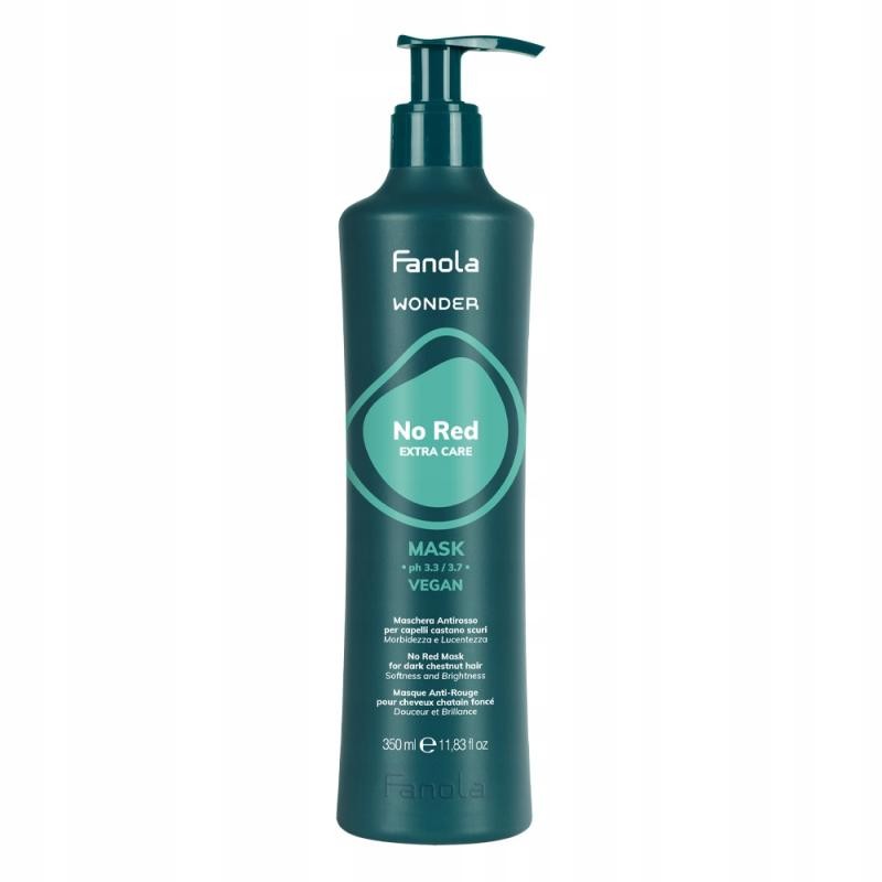 Fanola Wonder No Red Extra Care Mask maschera neutralizzante per capelli scuri 350ml donna
