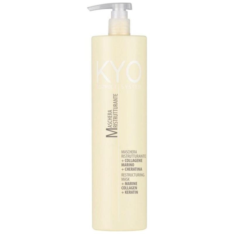 Kyo restruct system maschera ristrutturante con cheratina e collagene marino 500ml