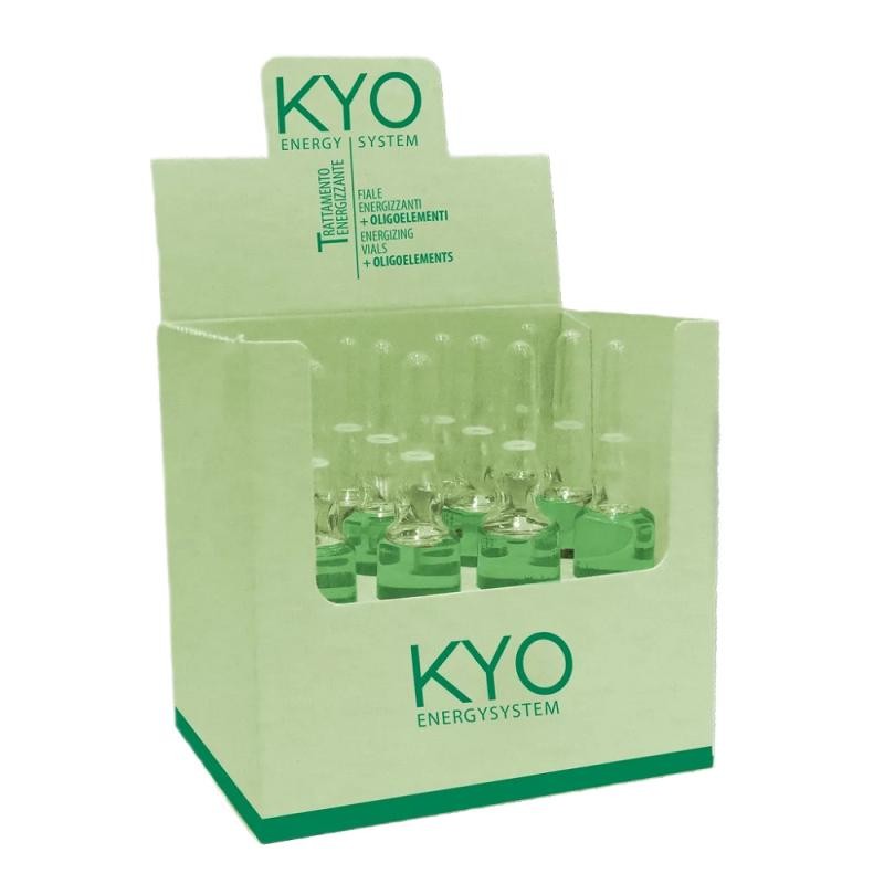 Kyo trattamento energy system fiale energizzante per la caduta dei capelli 12x10ml