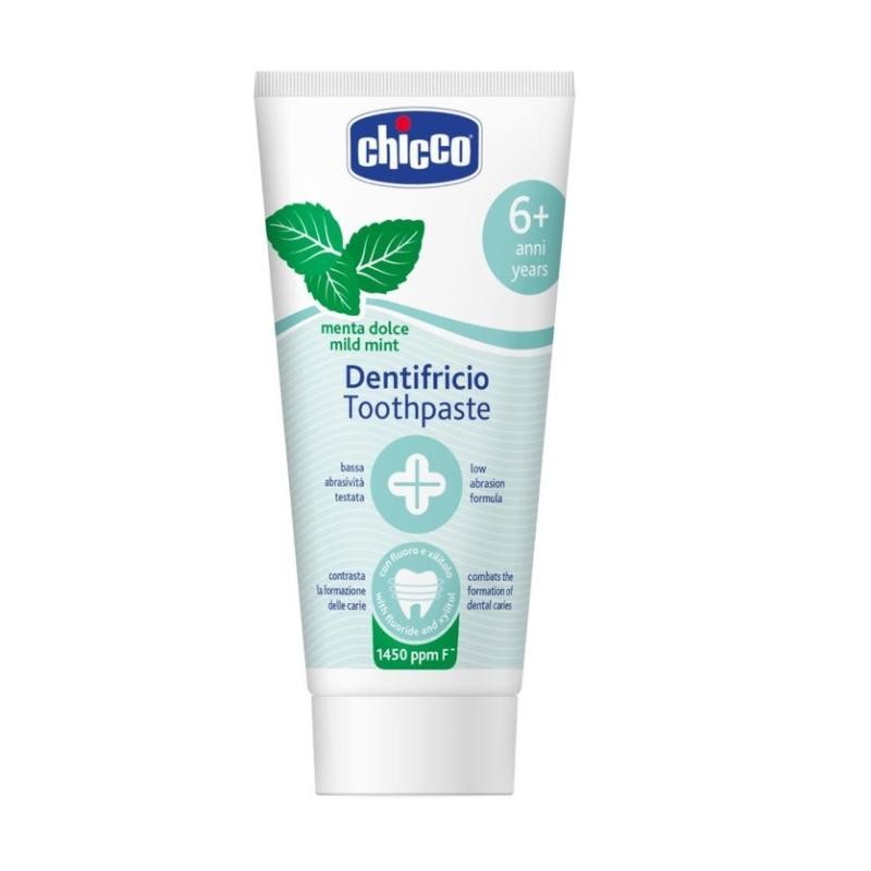 Chicco dentifricio senza fluoro al gusto di menta 50 ml