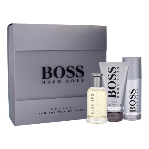 Hugo Boss Bottled Giftset 350ml eau de toilette Spray 100ml-Shower Gel 100ml-Deo Spray 150ml
