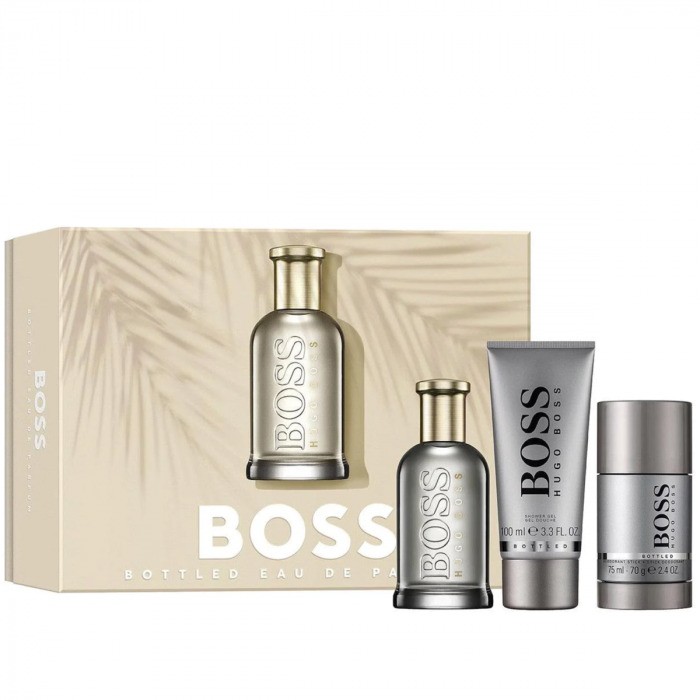 Hugo Boss Boss Bottled Eau de Parfum Gift set eau de parfum 100ml, shower gel 100ml and deodorant 75g uomo 100ml