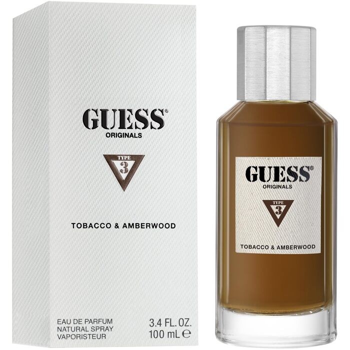 Guess Originali Type 3 Tobacco Amberwood eau de parfum unisex 100ml
