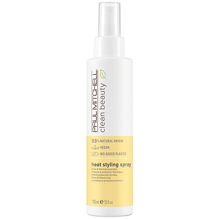 Paul Mitchell Clean Beauty Styling Vegan Hair Spray For Heat Protectant 150ml donna