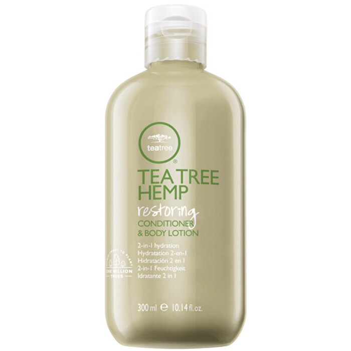 Paul Mitchell TEA TREE HEMP restoring conditioner and body lotion 300ml unisex