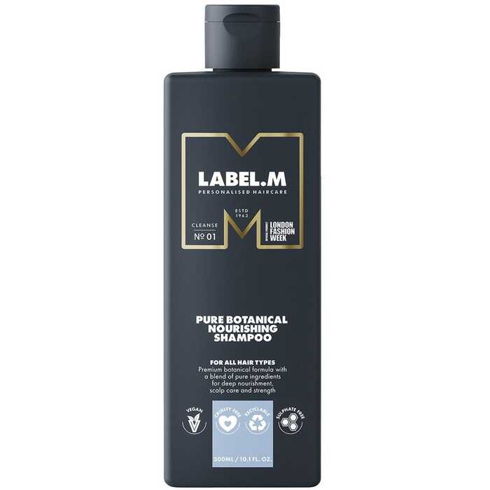 Label.M Pure Botanical Nourishing Shampoo shampoo nutriente per tutti i tipi di capelli 300ml donna